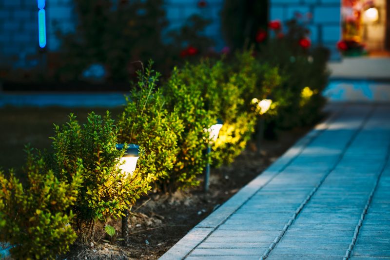 Courtyard Light Installation in Denver, CO