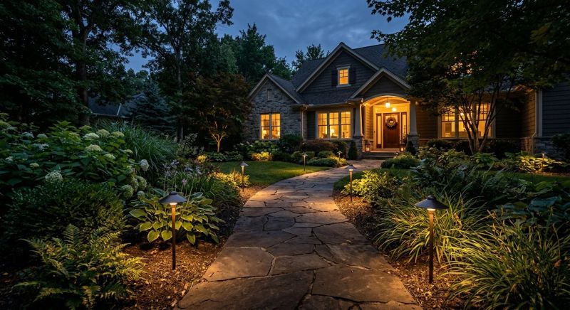 Pathway Lights Installation in Olathe, KS