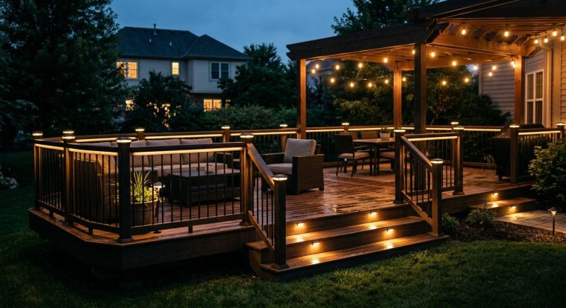 Deck Lights Installation in Provo, UT