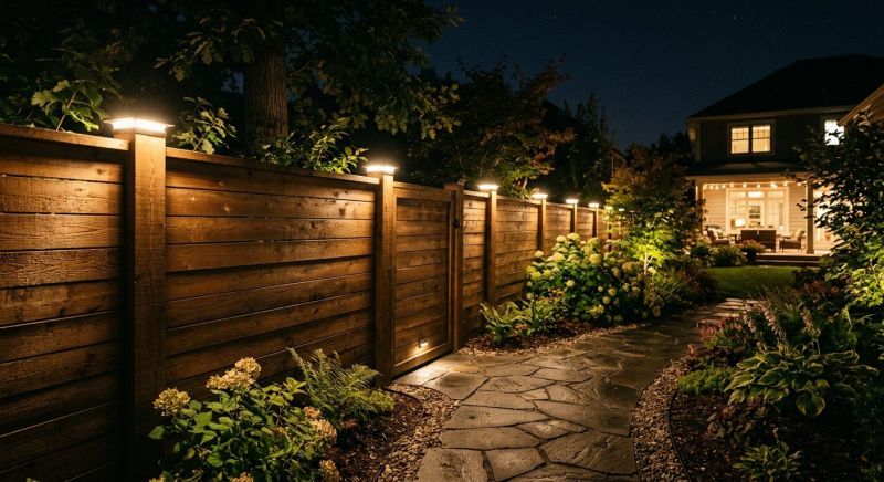 Fence Lighting Installation in Honolulu, HI