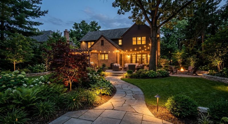 Landscape Lighting Installation in Orem, UT