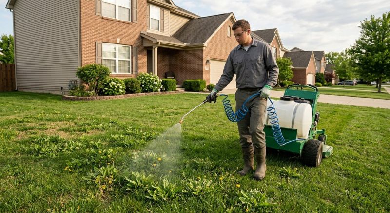 Lawn Weed Spraying in Rockwall, TX