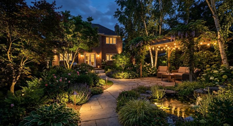 Pond Lighting Installation in Littleton, CO